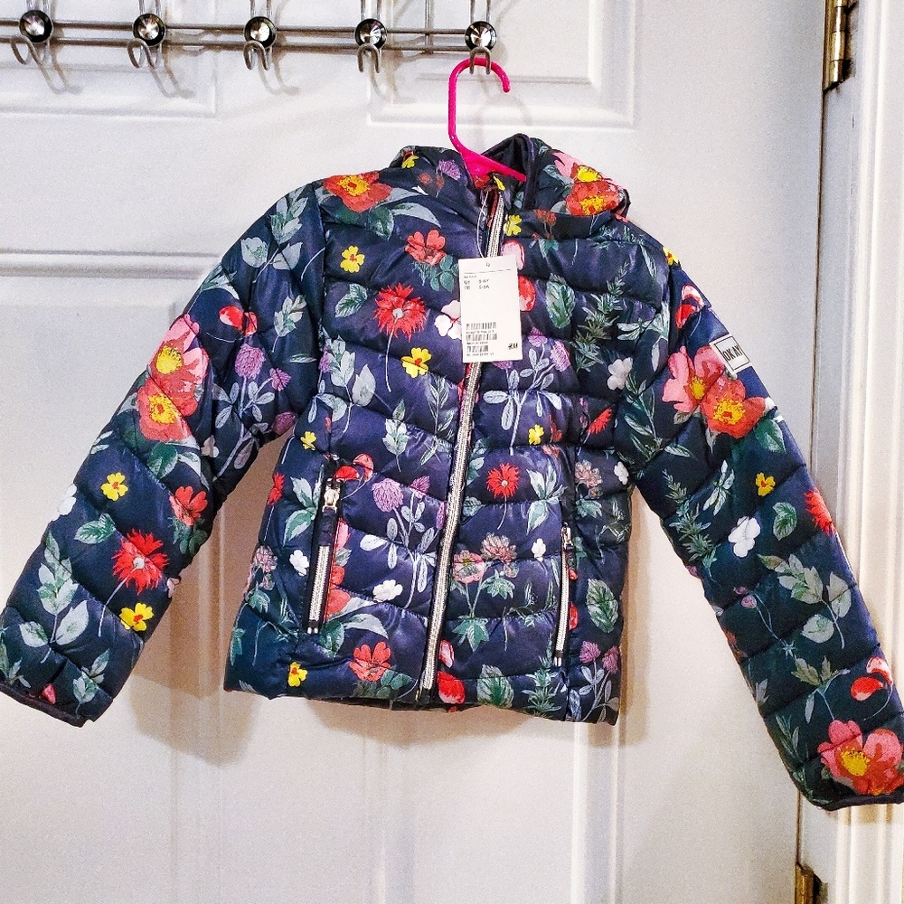 ⭐H&M Floral Navy Jacket ⭐
